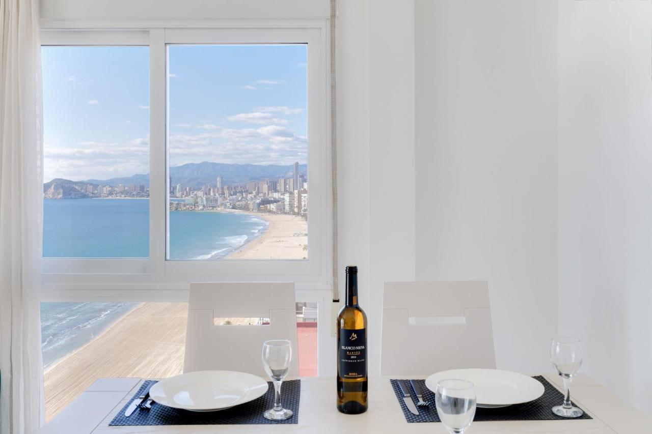 Brilliant Panoramic Front Line Apartment Veracruz Levante Benidorm Exteriér fotografie